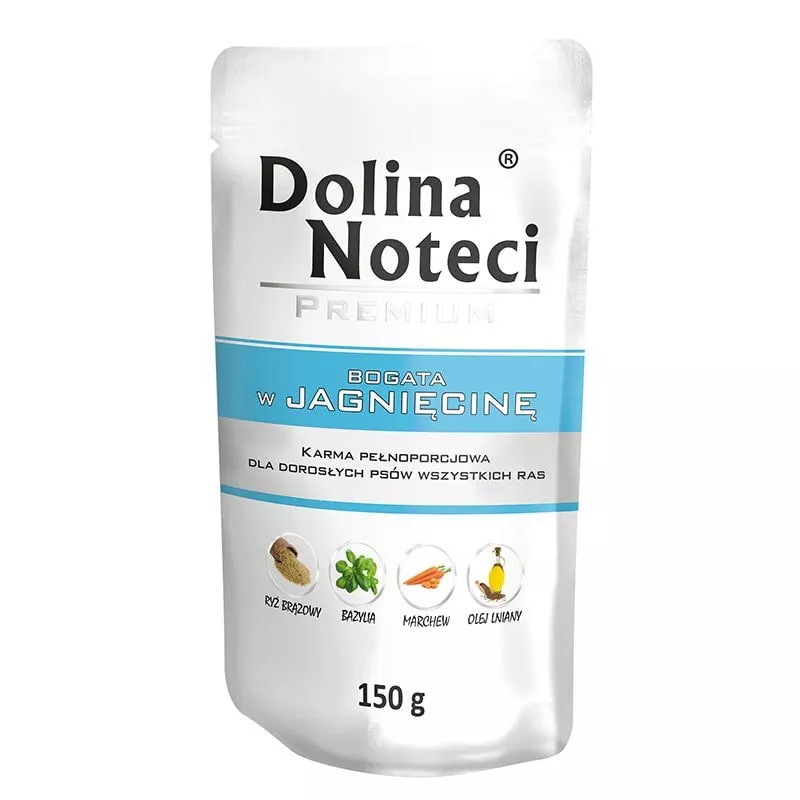 Dolina Noteci Jagnięcina 150g/500g - mokra karma dla psów
