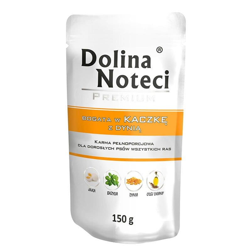 Dolina Noteci Kaczka z dynią 150g/500g - mokra karma dla psów