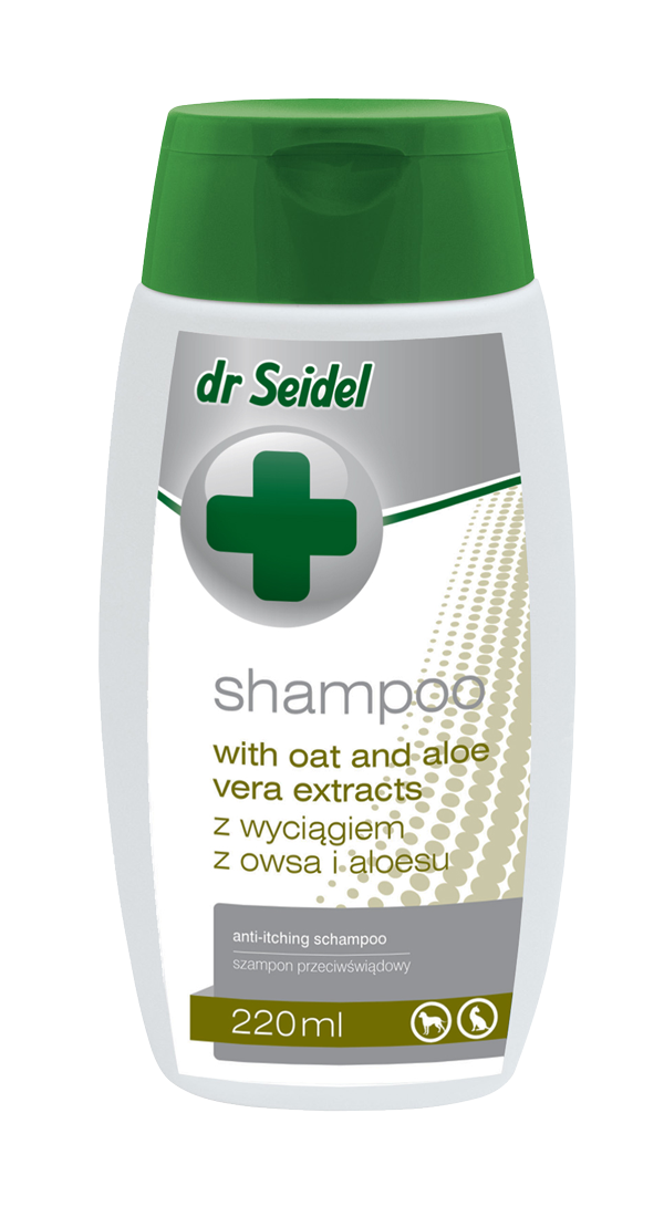 Dr Seidel Szampon z owsem i aloesem 220ml - dla psów