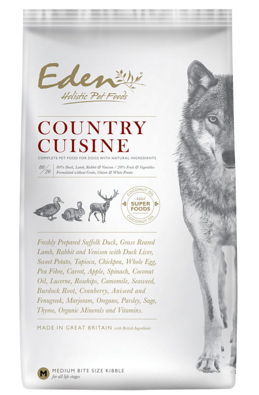 Eden Country Cuisine 2kg/6kg/12kg - sucha karma dla psów