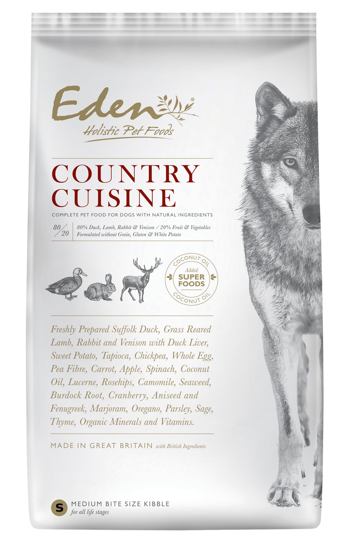 Eden Country Cuisine 2kg/6kg/12kg - sucha karma dla psów