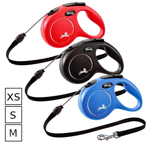 Flexi New Classic Cord (linka) - smycz automatyczna dla psa