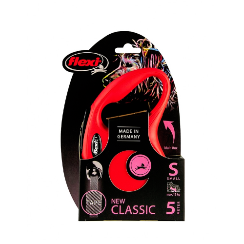 Flexi New Classic Tape (taśma) - smycz automatyczna dla psa