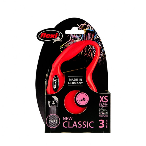 Flexi New Classic Tape (taśma) - smycz automatyczna dla psa