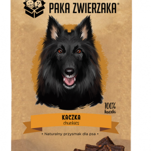 Paka Zwierzaka Chunkies Kaczka 80g - przysmak dla psów