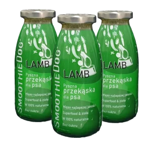 SmoothieDog Jagnięcina 250ml - płynny przysmak dla psów