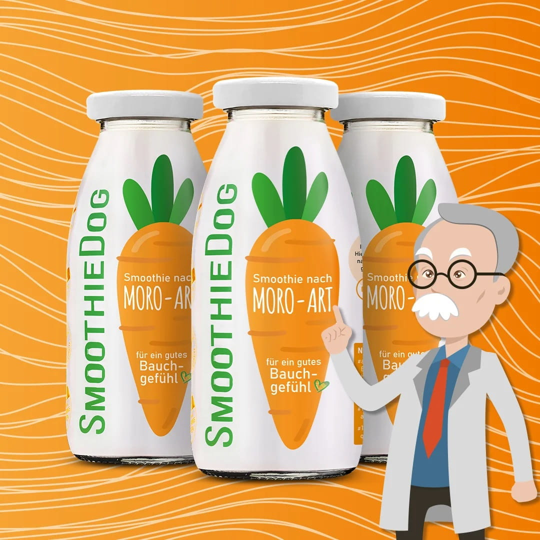 SmoothieDog Moro-Art (marchewkowy) 250ml - płynny przysmak dla psów