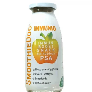 SmoothieDog Immunio (z jeleniem) 250ml - płynny przysmak dla psów