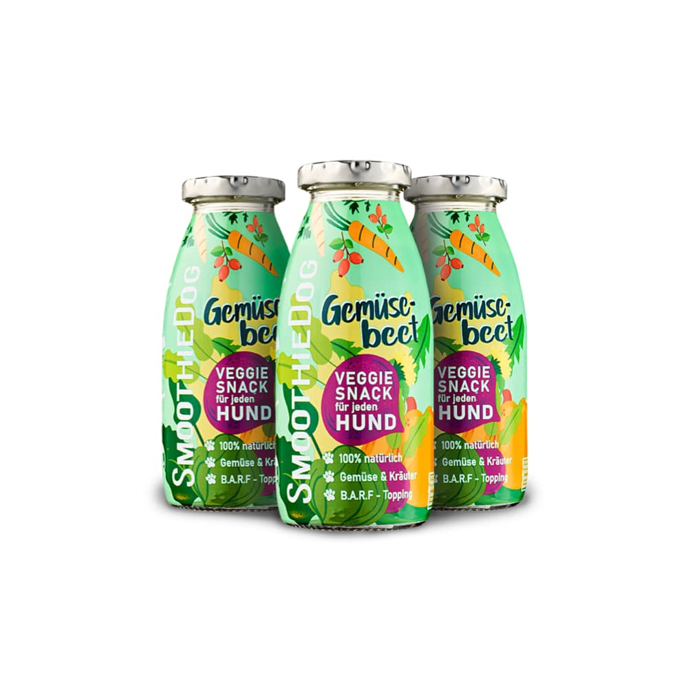 SmoothieDog Warzywa 250ml - płynny przysmak dla psów