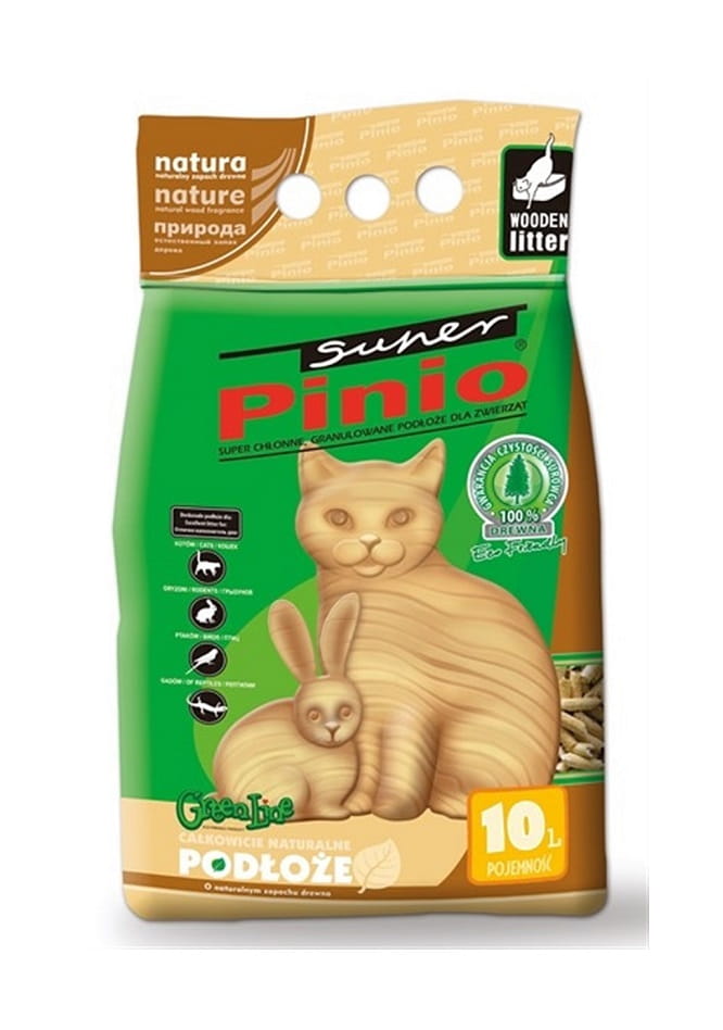 Super Pinio Natura 5L - drewniany żwirek dla kota