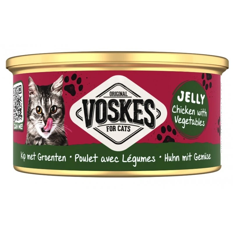 Voskes puszka kurczak z warzywami 85g