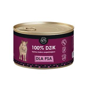 Wow Pets Dzik 410g - mokra karma dla psów