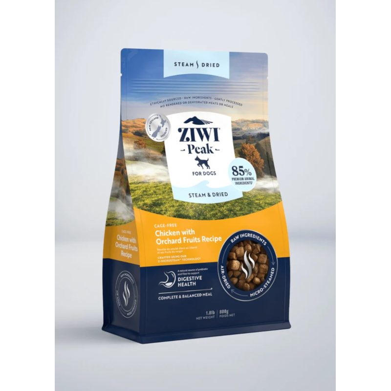 Ziwi Peak Kurczak z owocami 800g/1,5kg/3,2kg - sucha karma dla psów